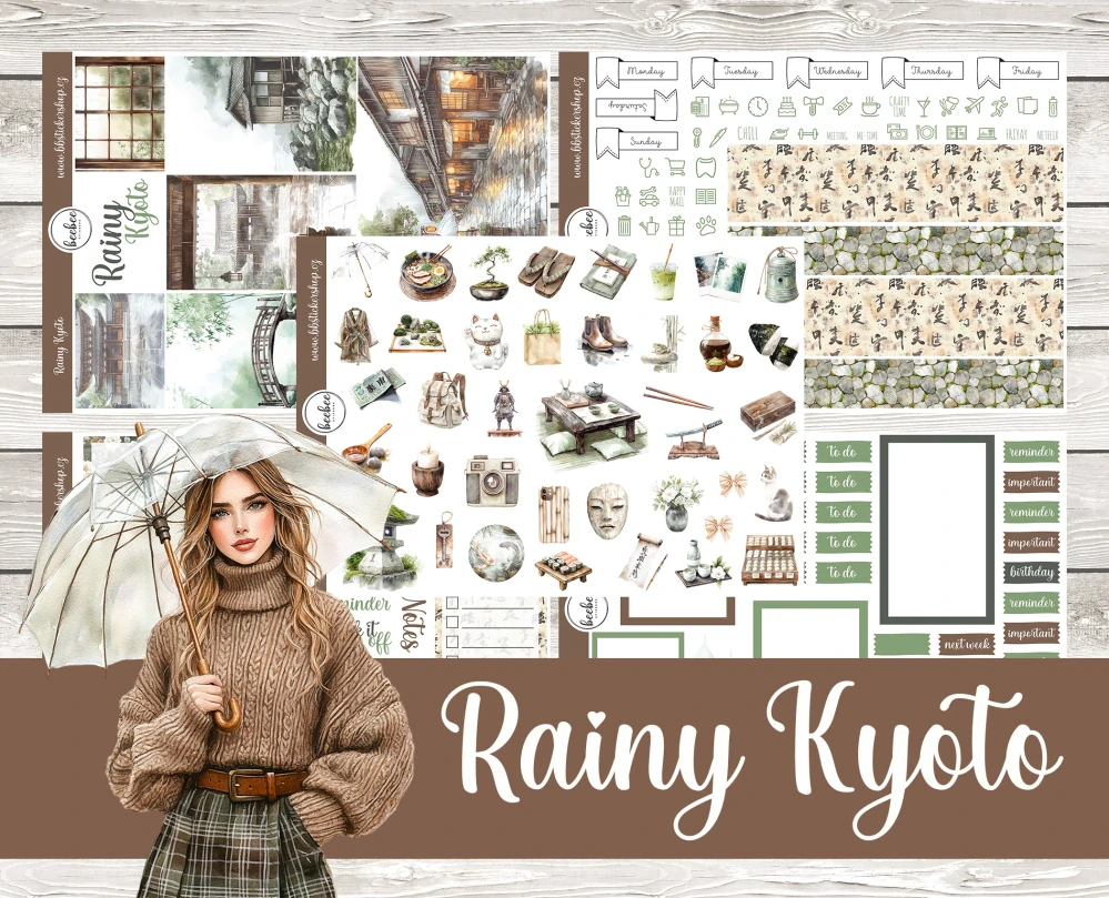 Rainy Kyoto - Celý kit