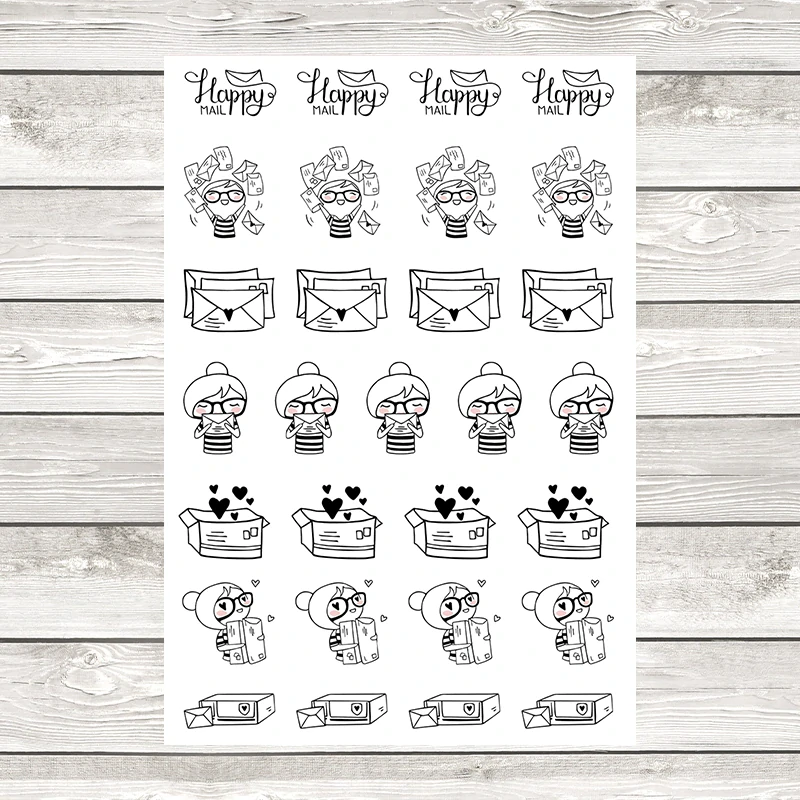 Planner girl Jess - Happy mail