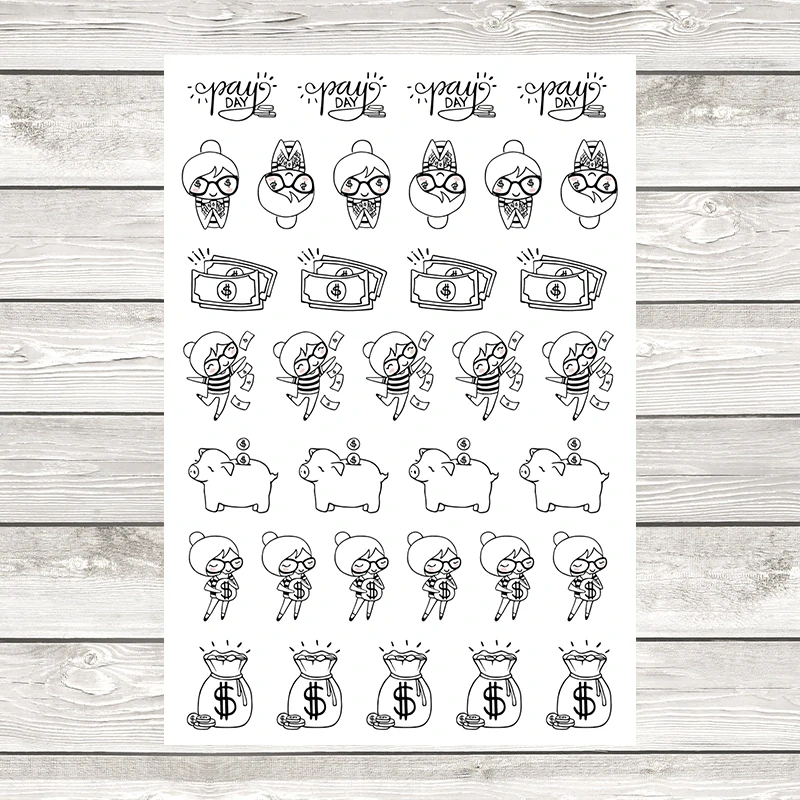 Planner girl Jess - Payday