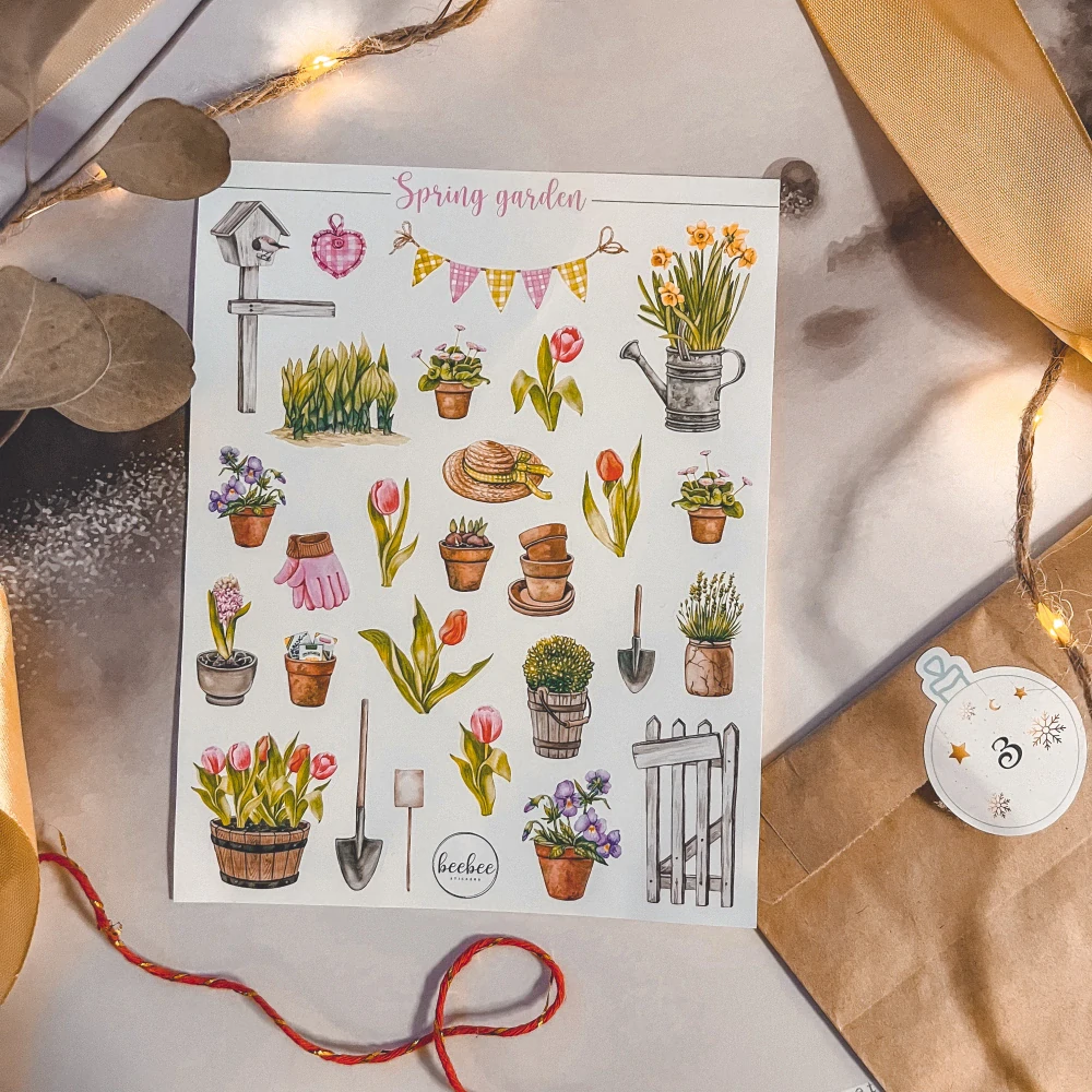 Adventní kalendář - Spring garden