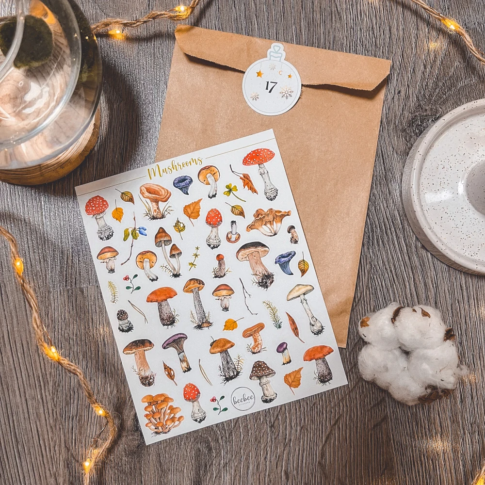 Adventní kalendář - Mushrooms