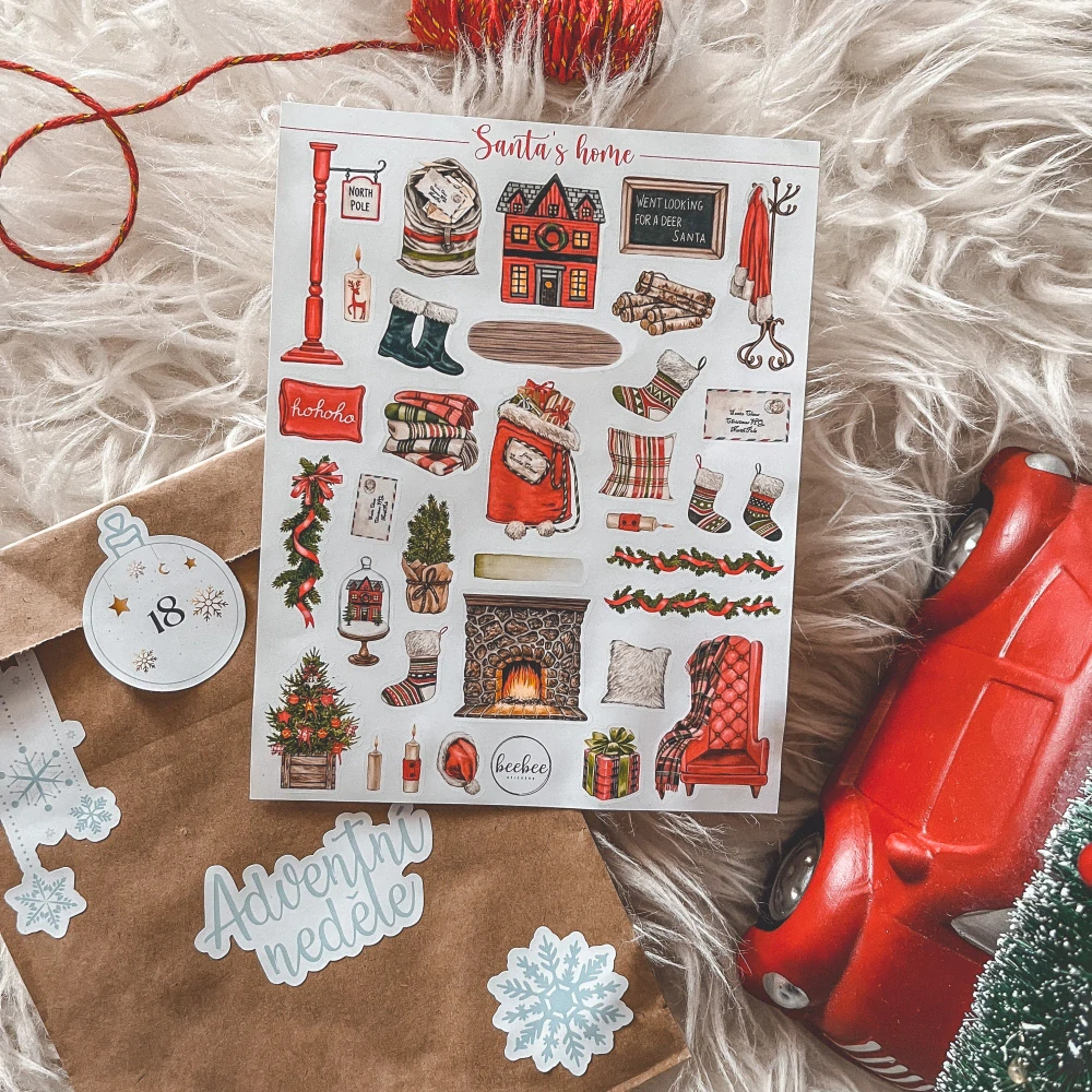 Adventní kalendář - Santa's home
