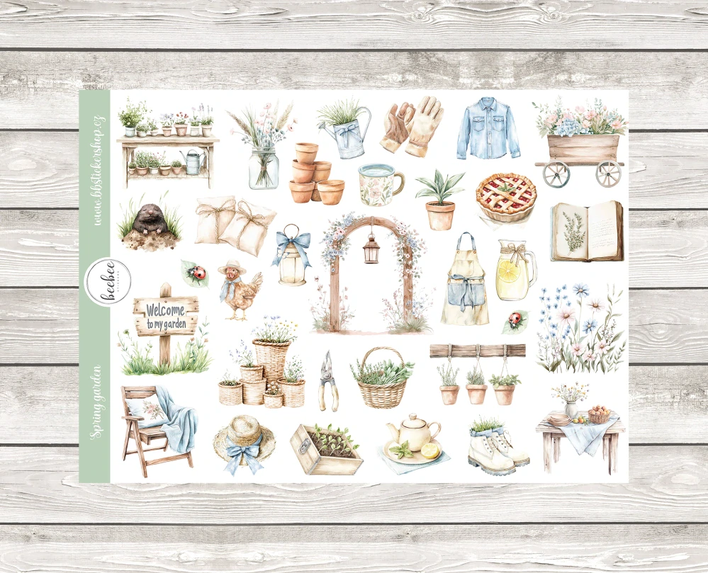 Spring garden - Celý kit