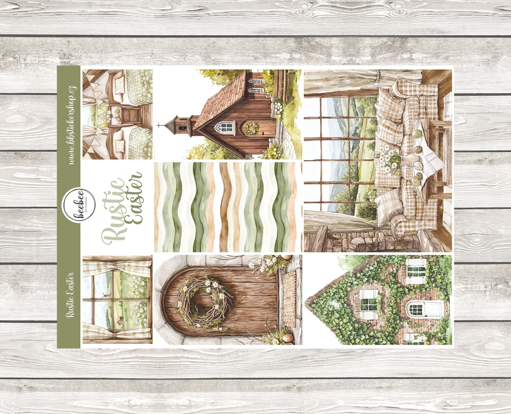 Rustic Easter - Celý kit