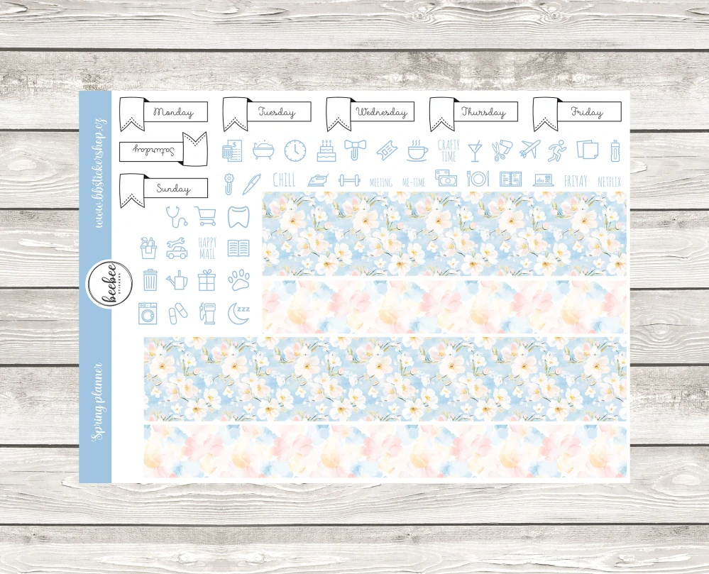 Spring Planner - Celý kit