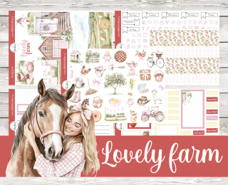 Lovely farm - Celý kit