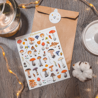 Adventní kalendář - Mushrooms