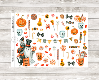 Adventní kalendář - Halloween candy