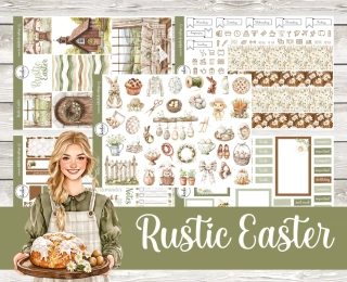 Rustic Easter - Celý kit