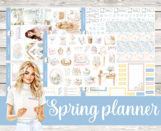 Spring Planner - Celý kit